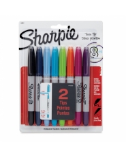 Sharpie Twin Tip Marker - Colors - 8er Set