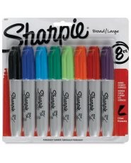 Sharpie Chisel Tip Marker - Colors - 8er Set