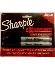 Sharpie Extreme Fade Resistant Permanent Marker - Black - 2er Set