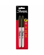 Sharpie Fine Point Marker - Black - 2er Set